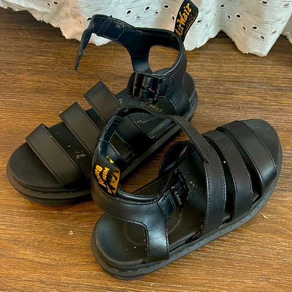 PLATFORM DR.MARTENS SANDALS - Picture 1 of 4
